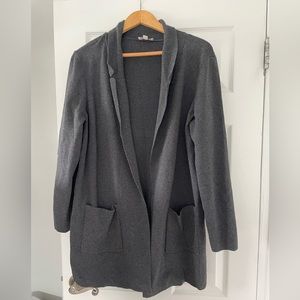 Loft gray cardigan